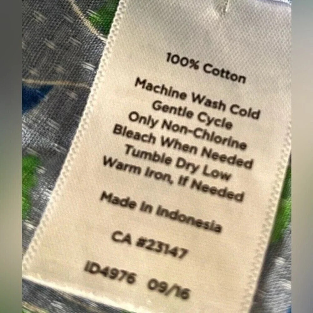 Talbots Partial Button Front Blouse With Ruffle D… - image 6